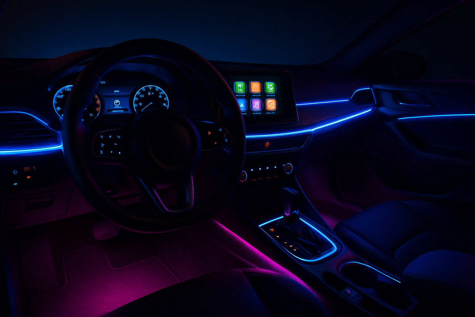1536x1024 Can You Have LED Lights In Your Car?
