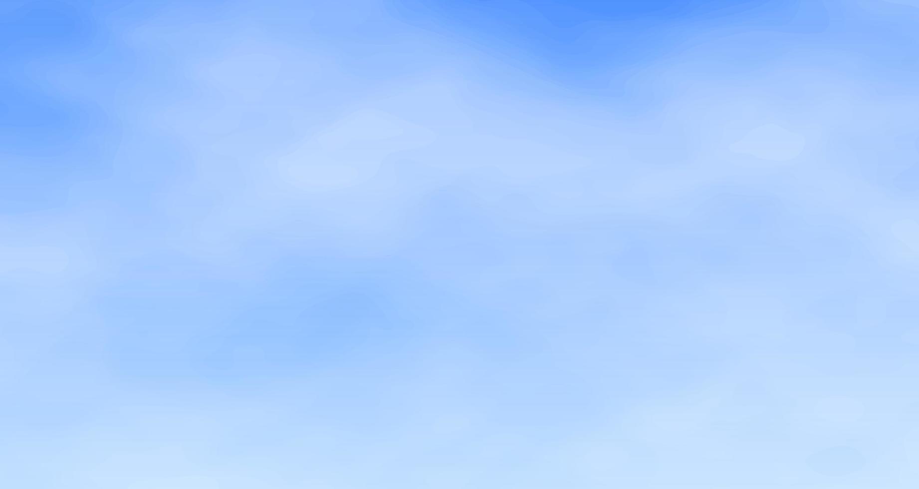 1842x980 Blue sky wallpaper, clear air, heavenly background, vector illustration