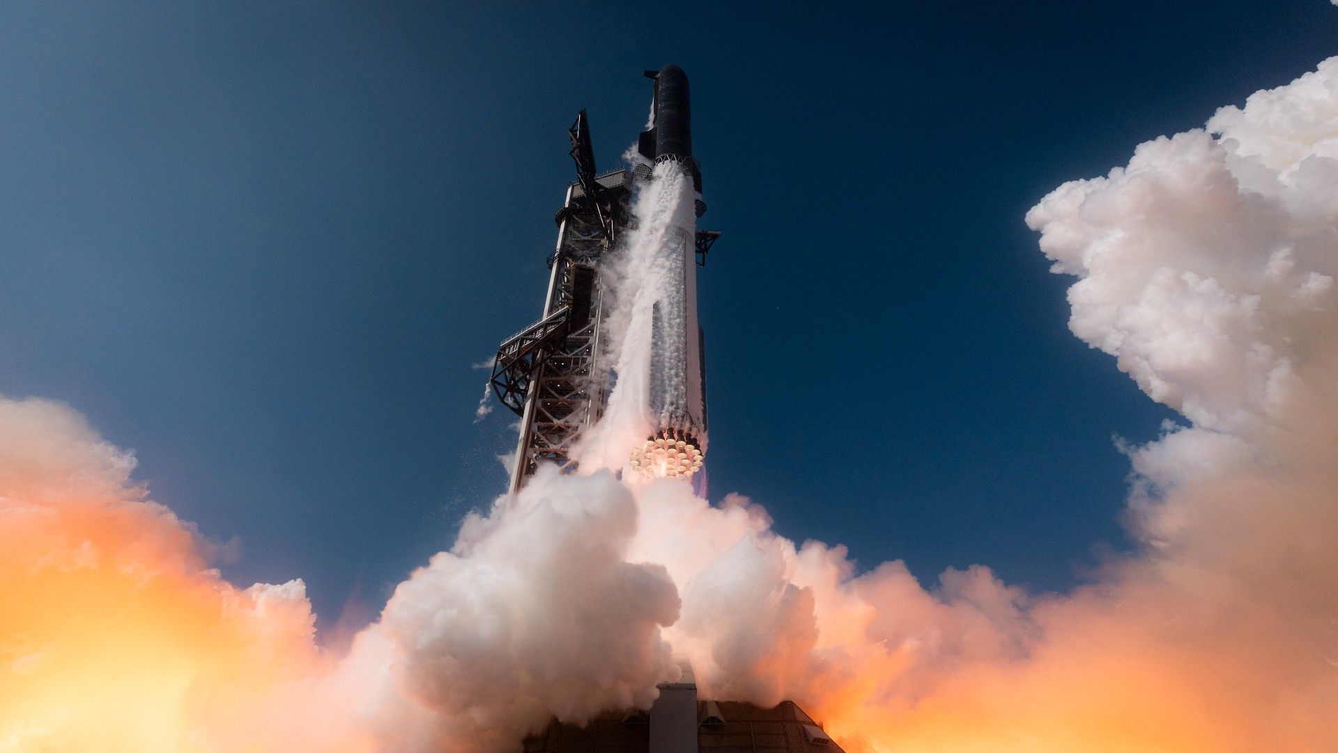1920x1080 SpaceX Starship Flight 12: Don't miss these stunning photo from the launch of the most powerful Starship yet