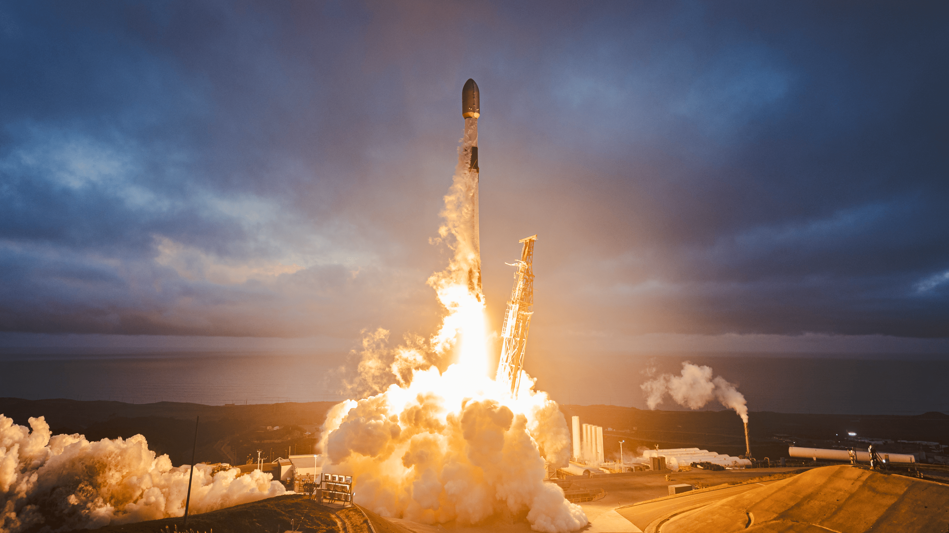3200x1800 Vandenberg Space Force Base breaks annual launch record with SpaceX rocket