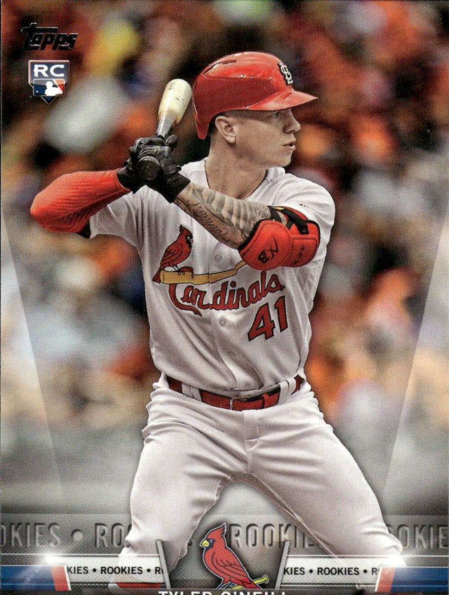 905x1200 Topps Update Tyler O'Neill #S 26 Rookie Card (RC) Status