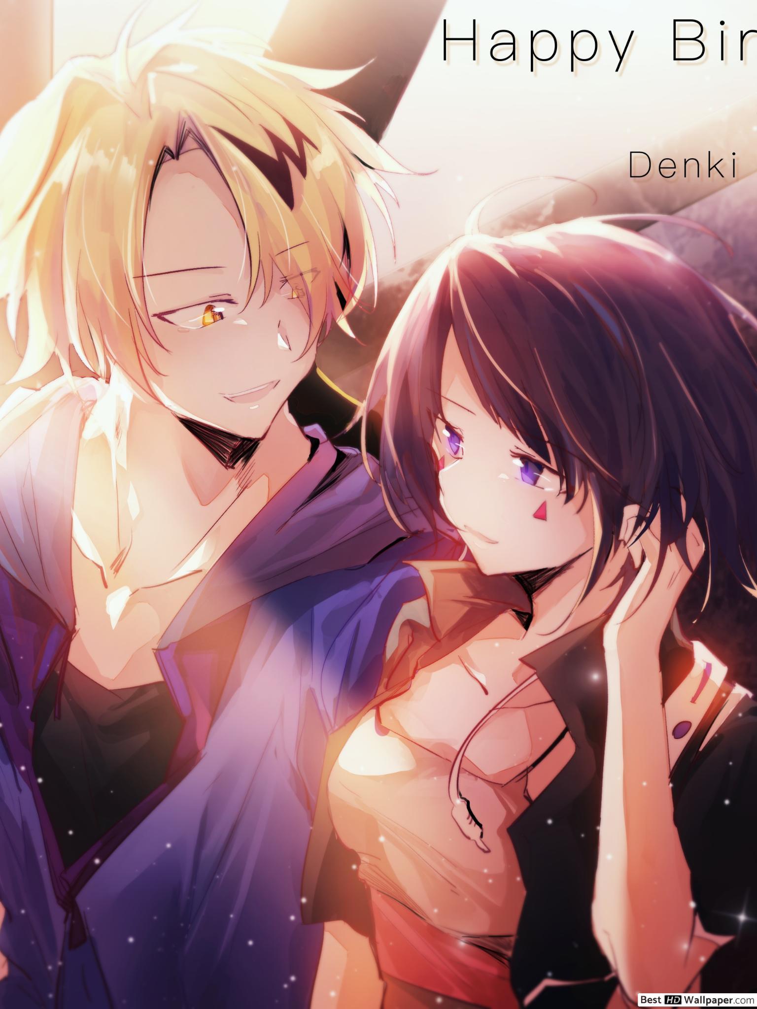 1536x2048 My Hero Academia Kaminari & Kyoka Jiro HD wallpaper download