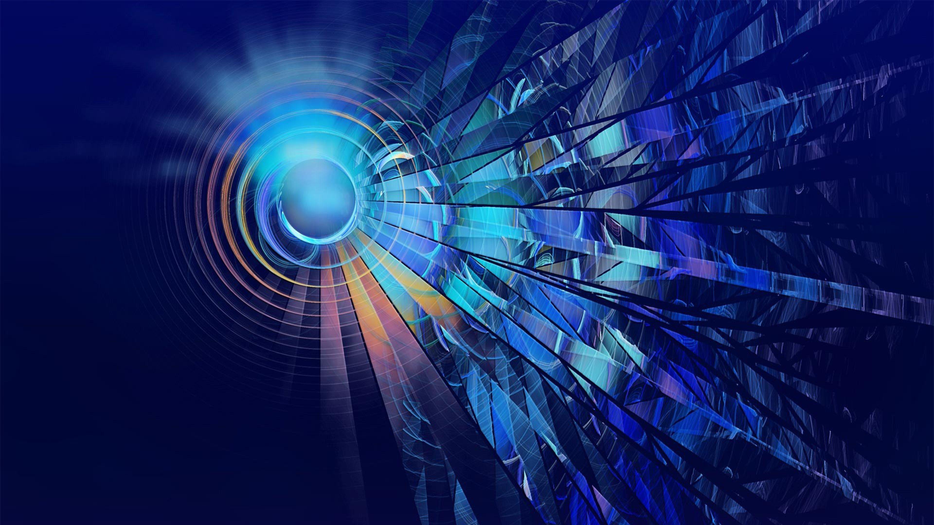 3840x2160 Circles Lines Digital Art, HD Abstract, 4k Wallpaper, Image, Background, Photo and Picture