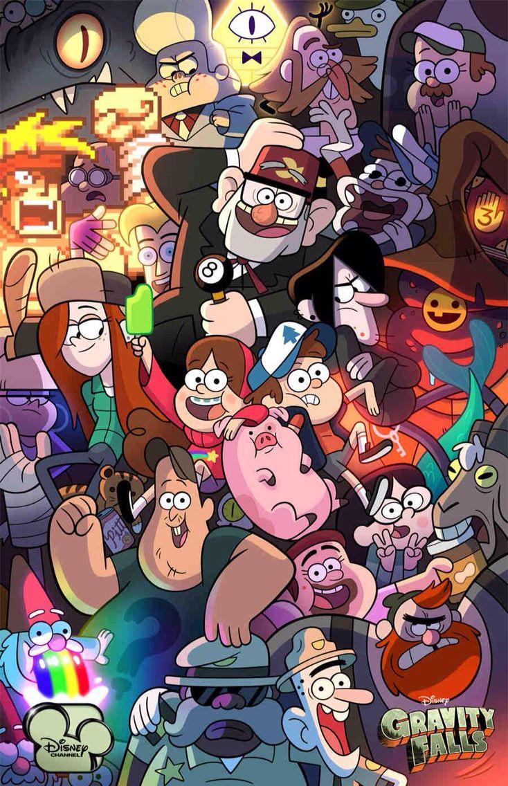 734x1136 Gravity Falls IPhone Wallpaper (734x 202.99 Kb)