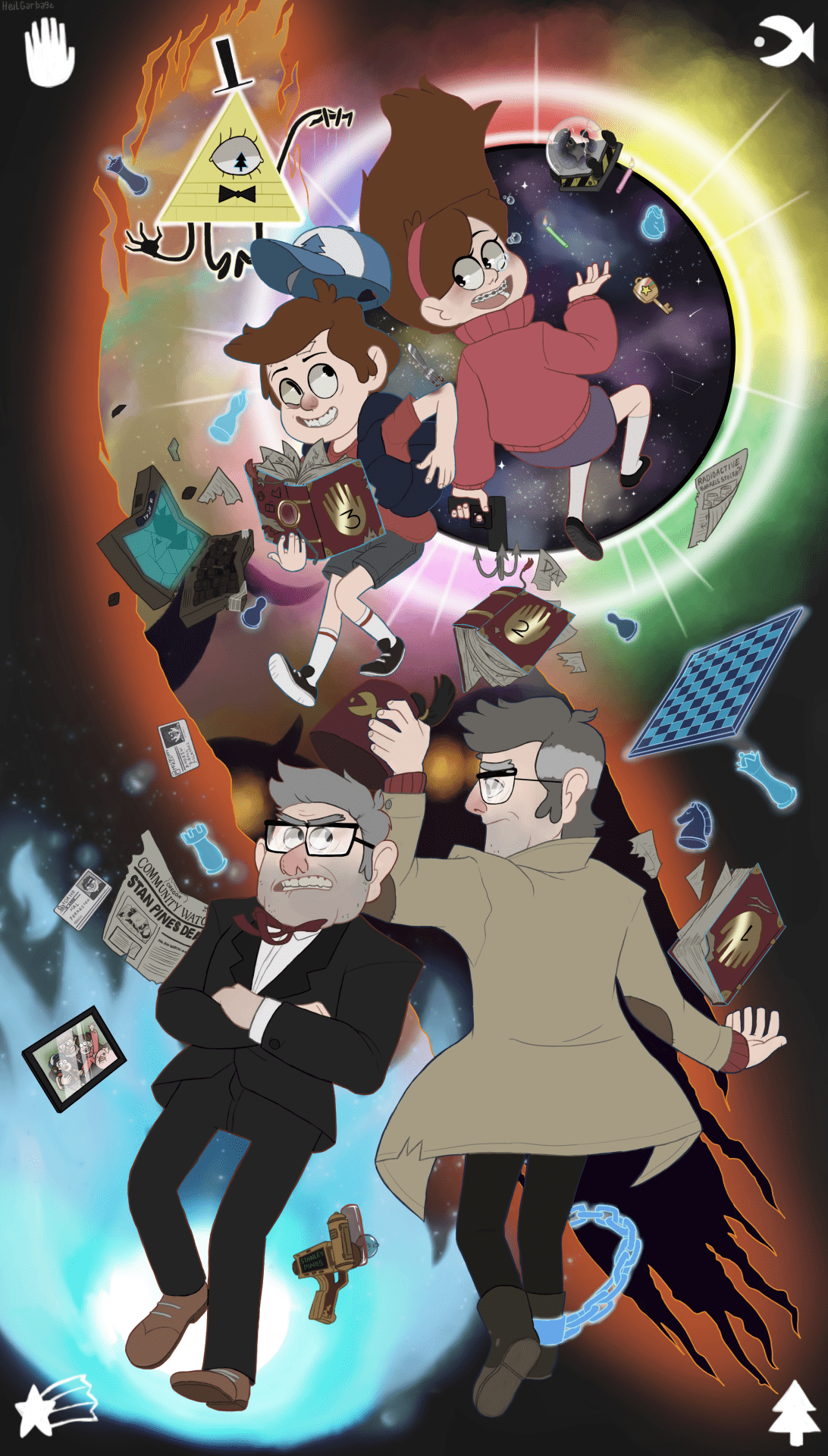 1092x1920 Gravity Falls. Gravity falls art, Gravity falls