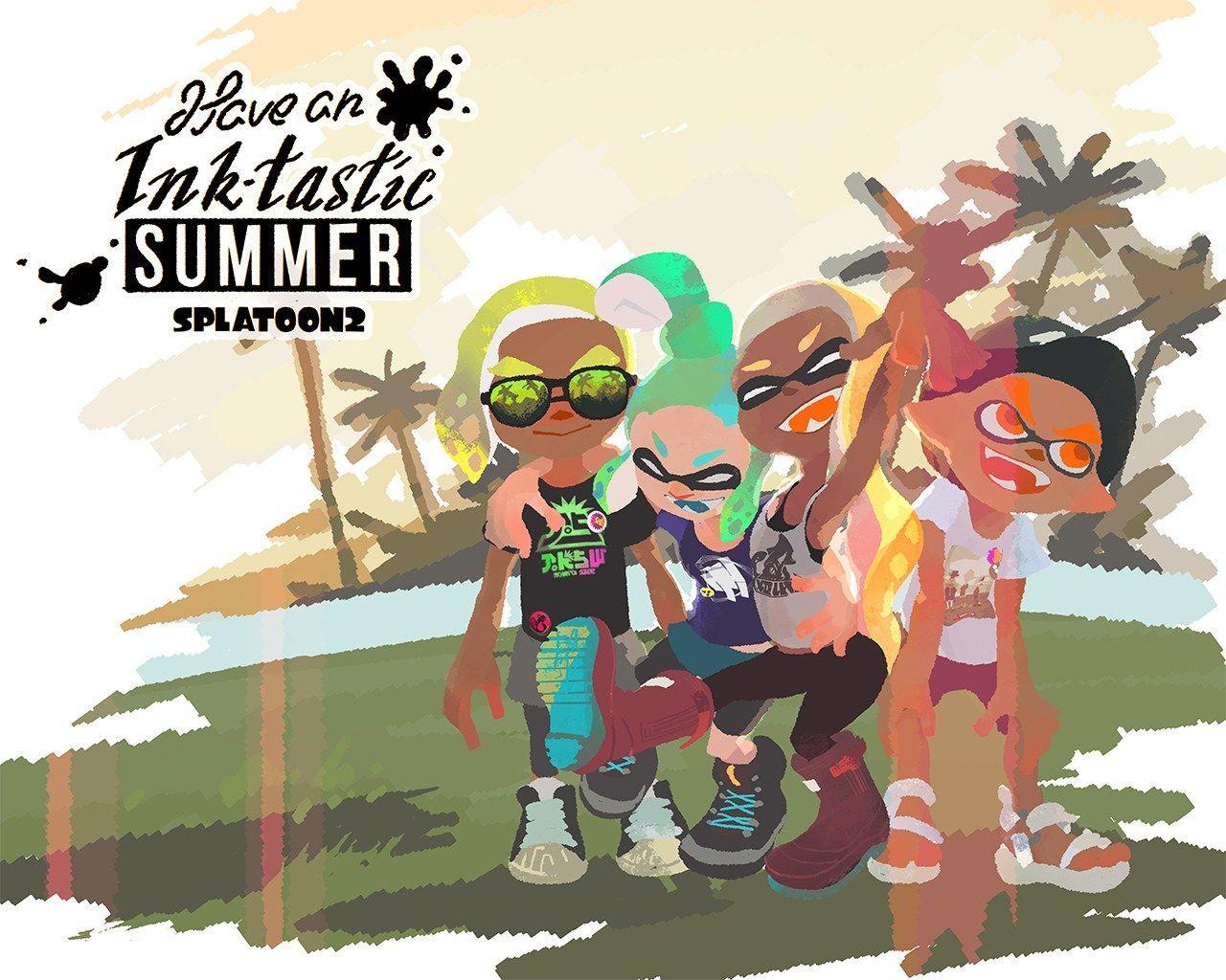 1280x1024 Here's A Splatoon 2 Summer Wallpaper For Your PC And Smartphone