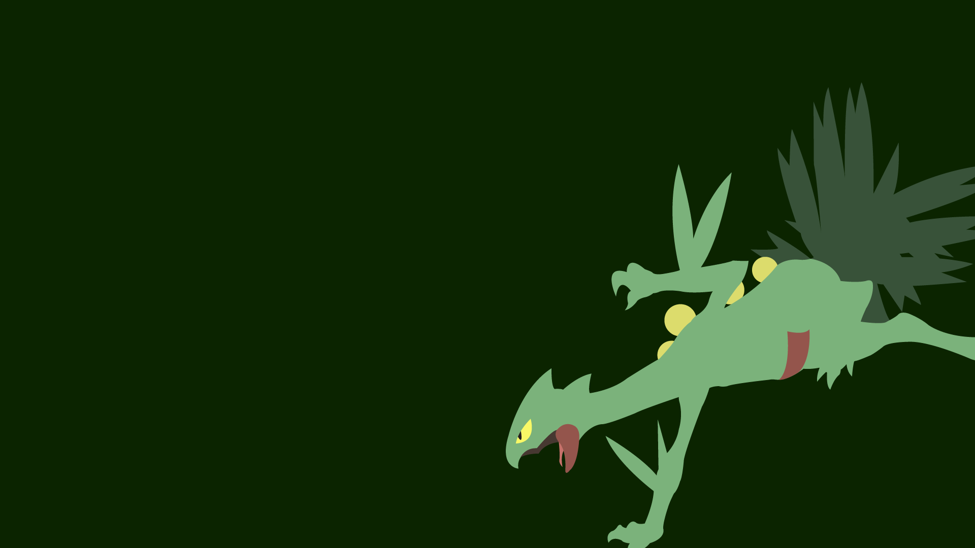 1920x1080 Sceptile (Pokémon) HD Wallpaper. Background