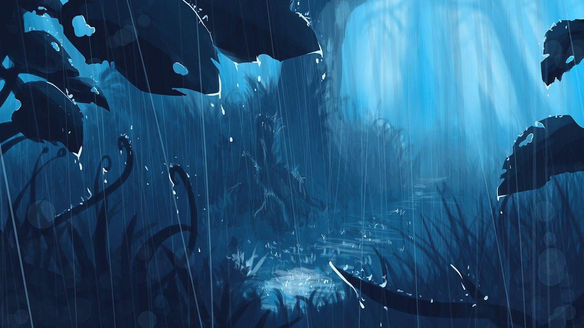 1920x1080 Rain Anime Wallpapers Top Free 1920x1080 Rain Anime Backgrounds Wallpaperaccess 