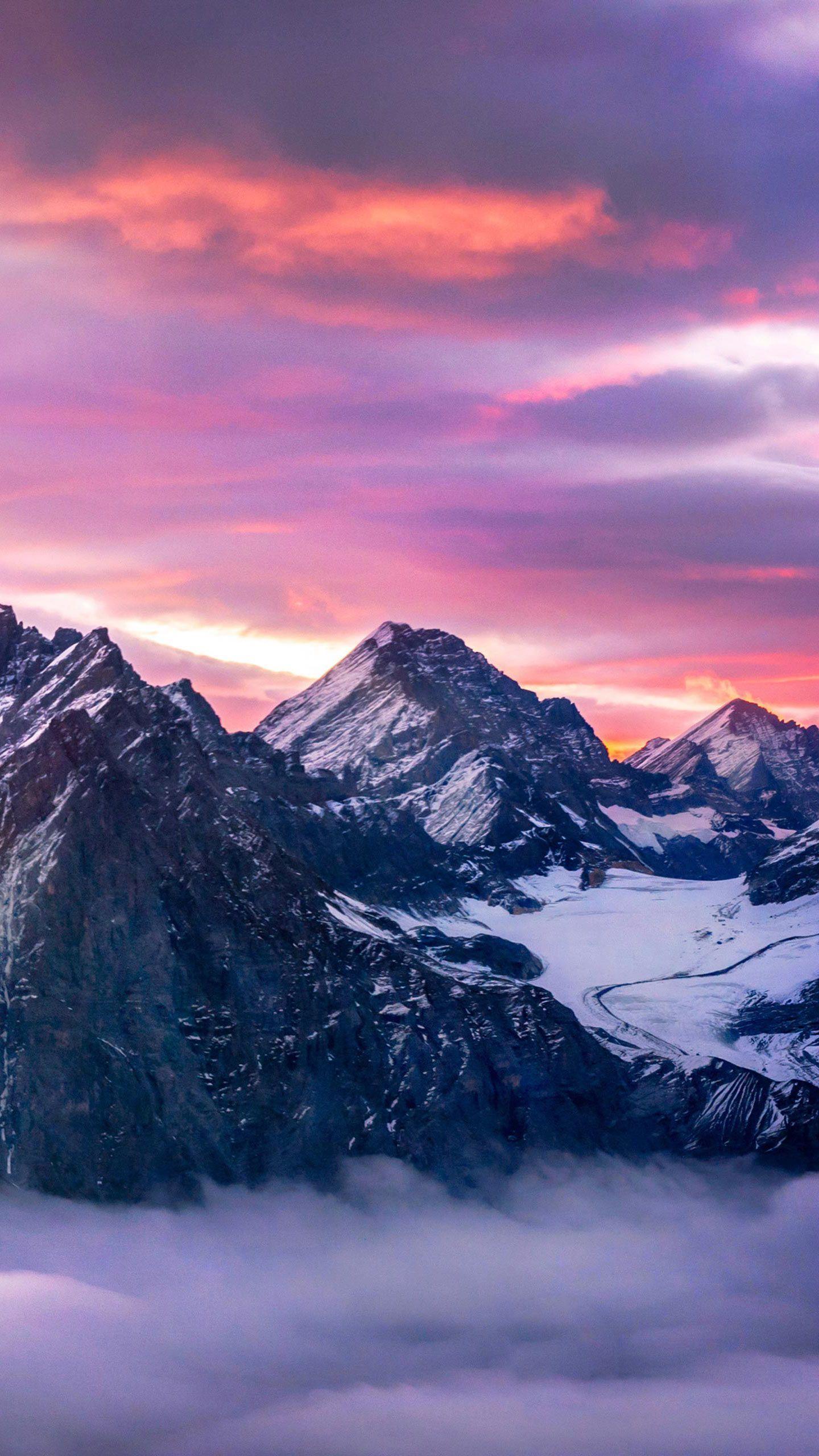 Snow Mountain Phone Wallpapers - Top Những Hình Ảnh Đẹp