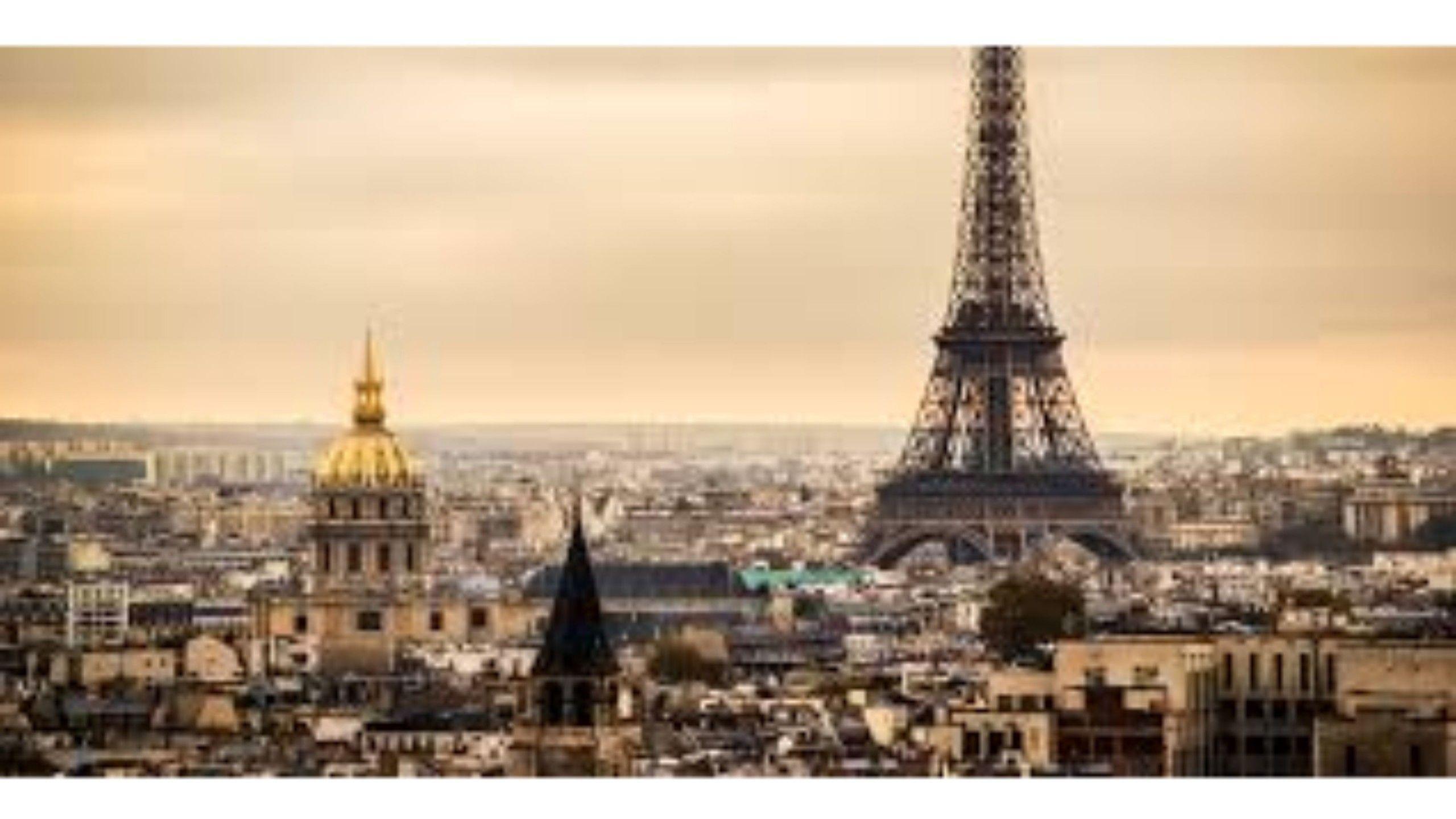 2560x1440 Vintage Paris Wallpaper