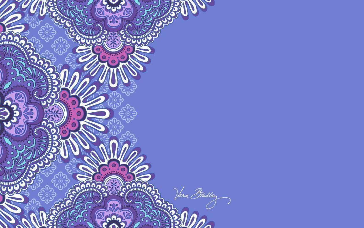 1260x788 Lilac Tapestry Desktop Download. Vera bradley wallpaper, Mandala