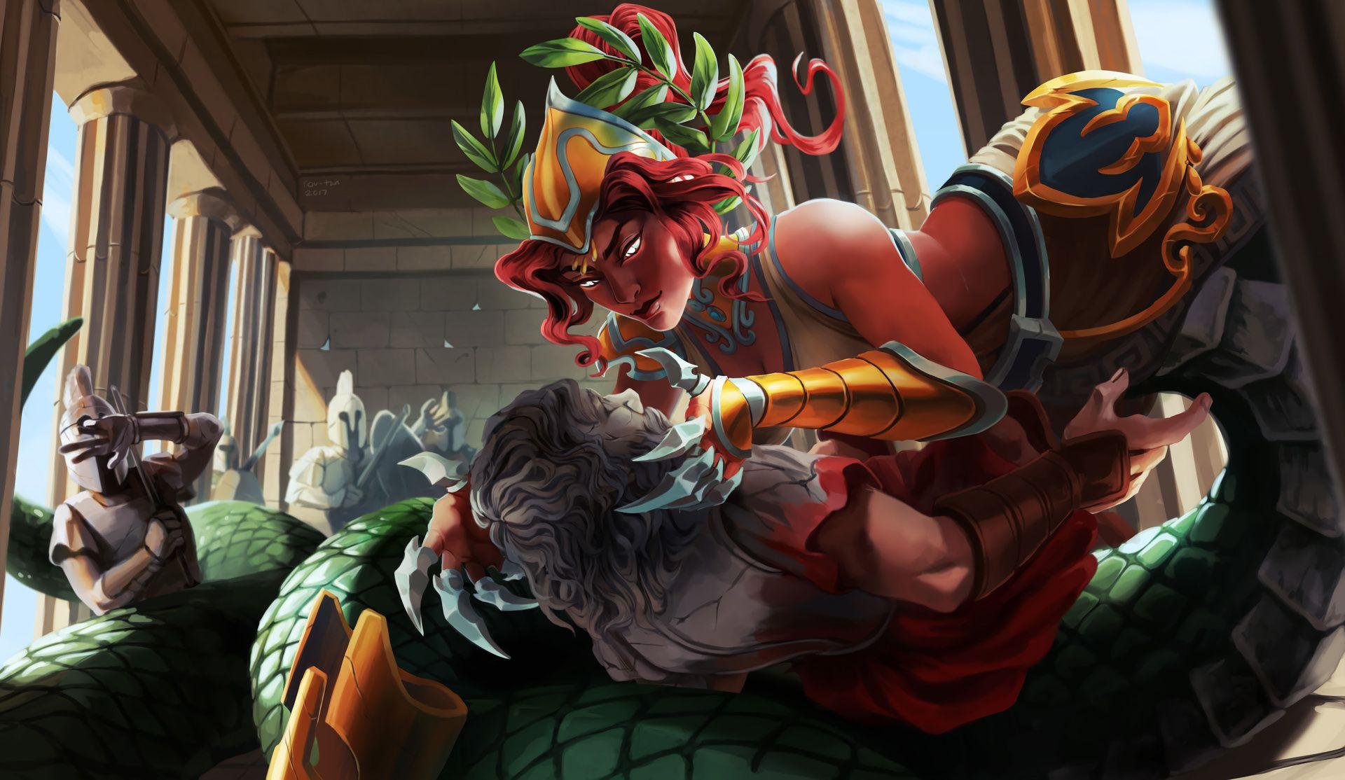 1920x1114 Mythic Cassiopeia By Rou Tan HD Wallpaper Background