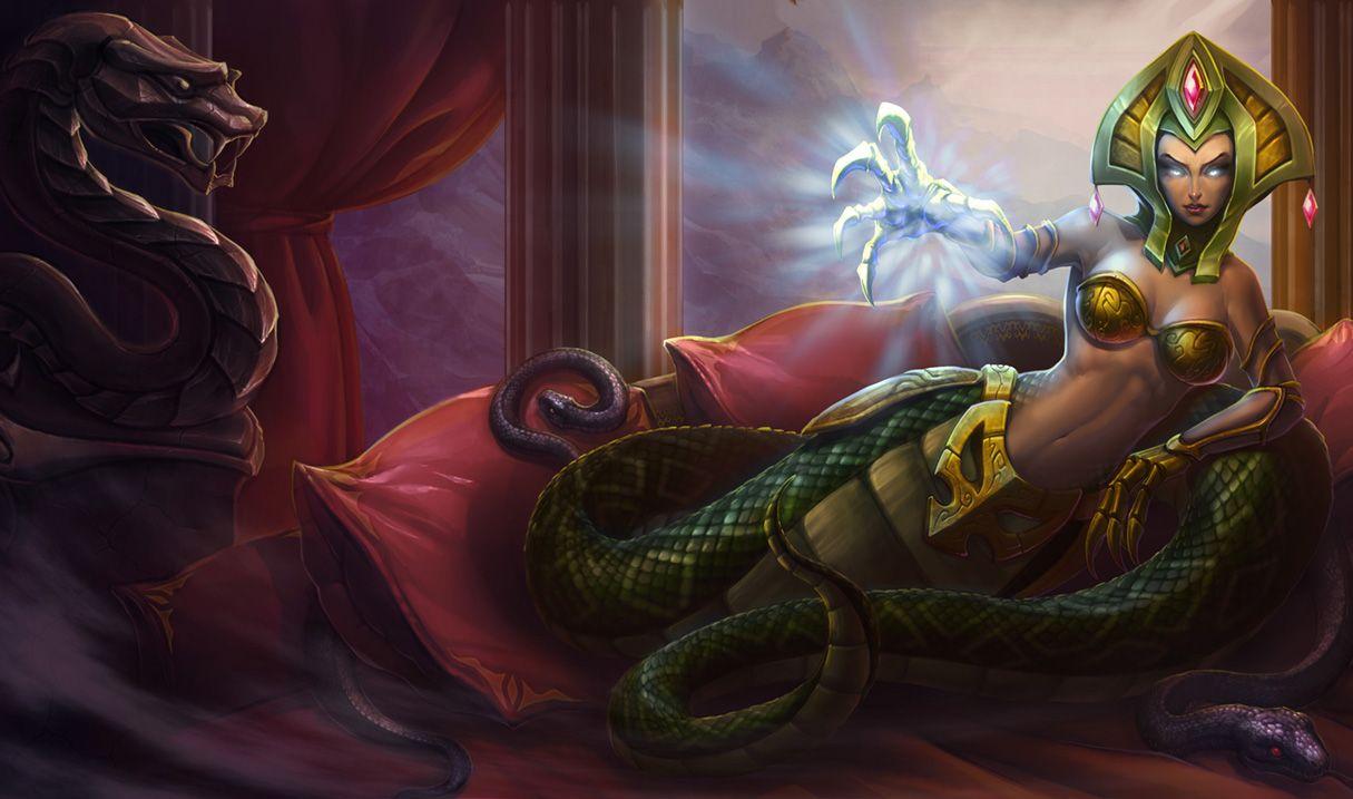 1215x717 Cassiopeia Classic Skin of Legends Wallpaper