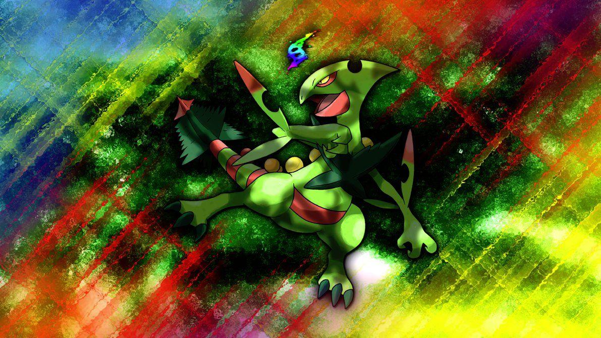 1191x670 Mega Sceptile Wallpaper