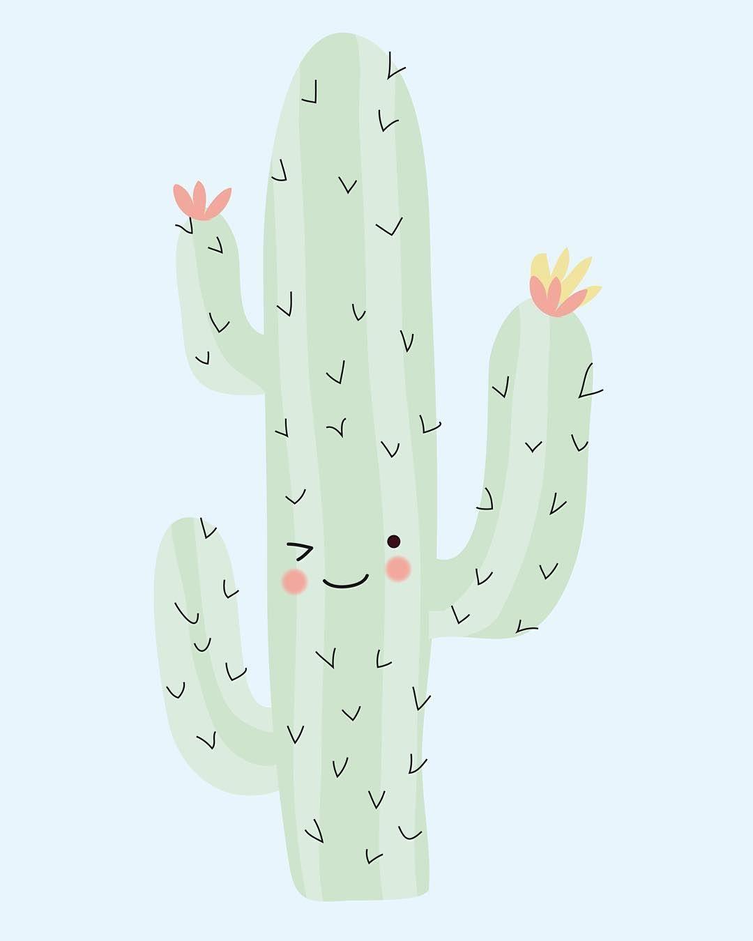 Cartoon Cactus Wallpapers - Top Free Cartoon Cactus Backgrounds