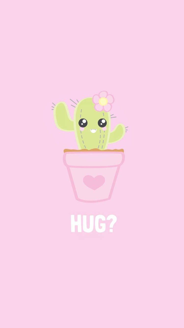 750x1334 Cute Cactus Wallpaper for Android