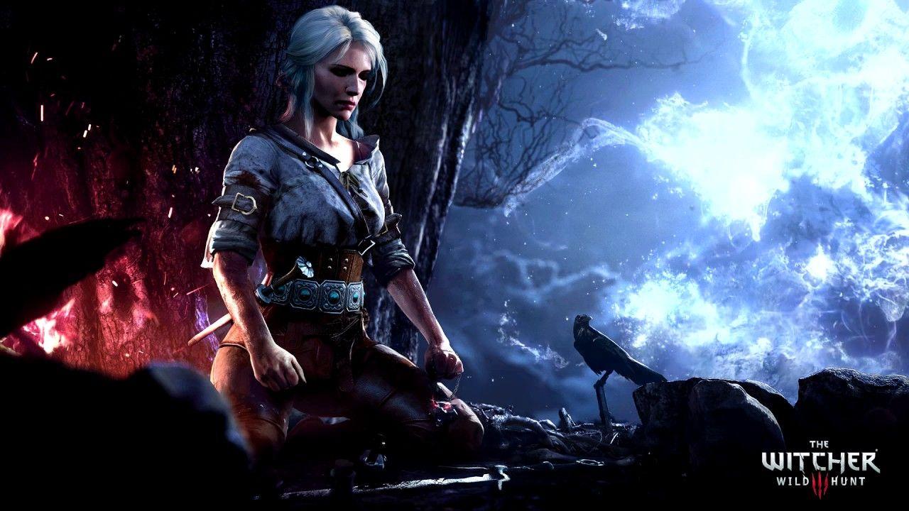 1280x720 Witcher 3. Ciri meditatation. Wallpaper Engine Steam Workshop