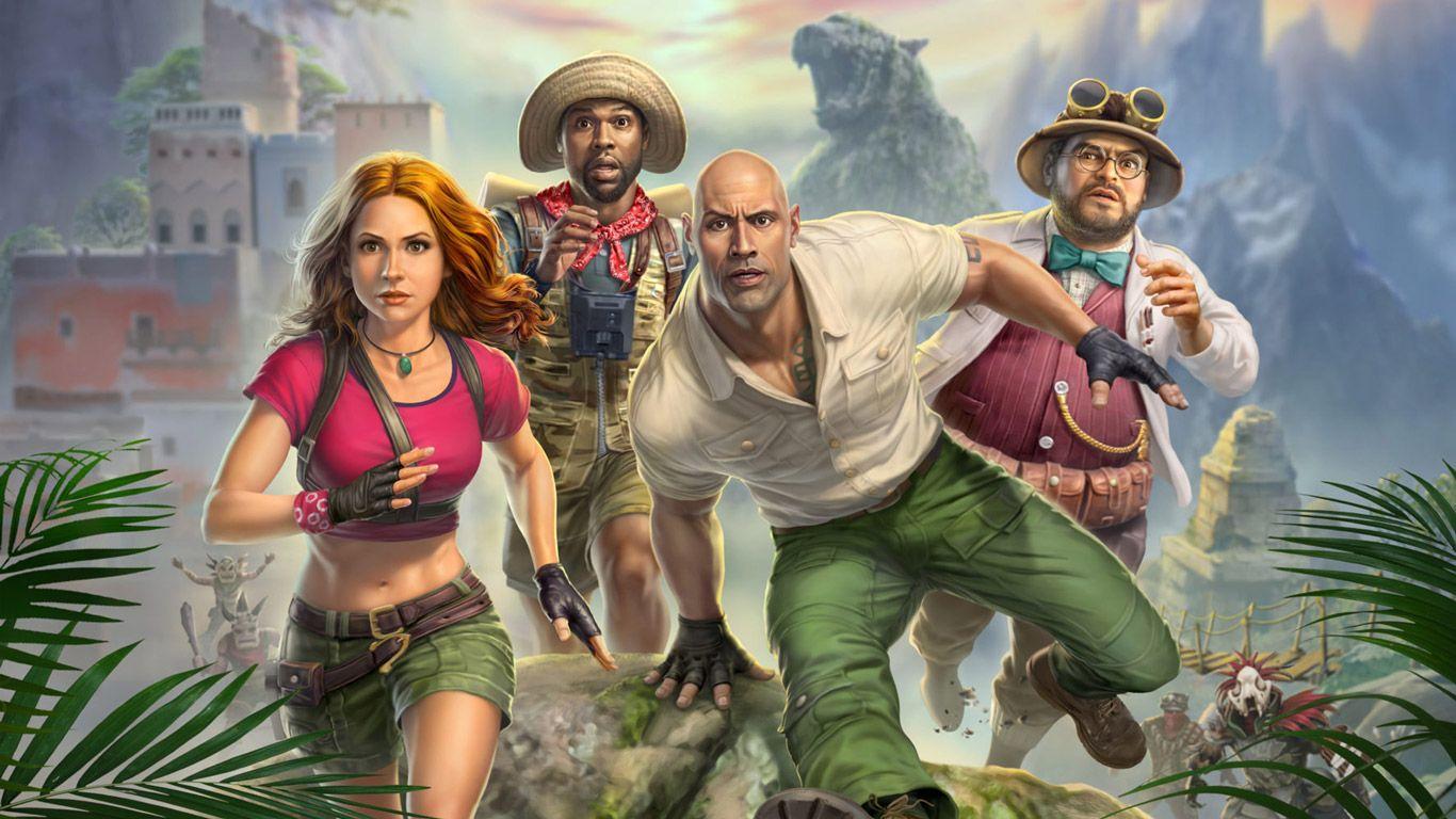 1366x768 Jumanji: The Video Game Wallpaper in 1366x768