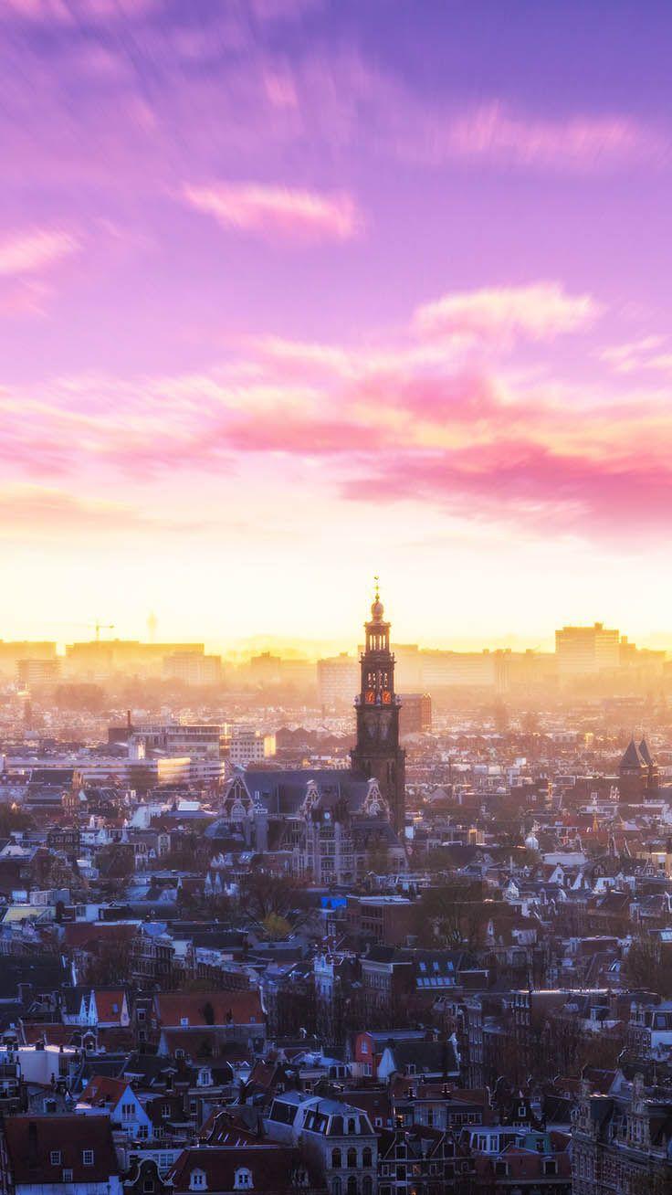 736x1308 Amsterdam iPhone Wallpaper. Tulips & Travels
