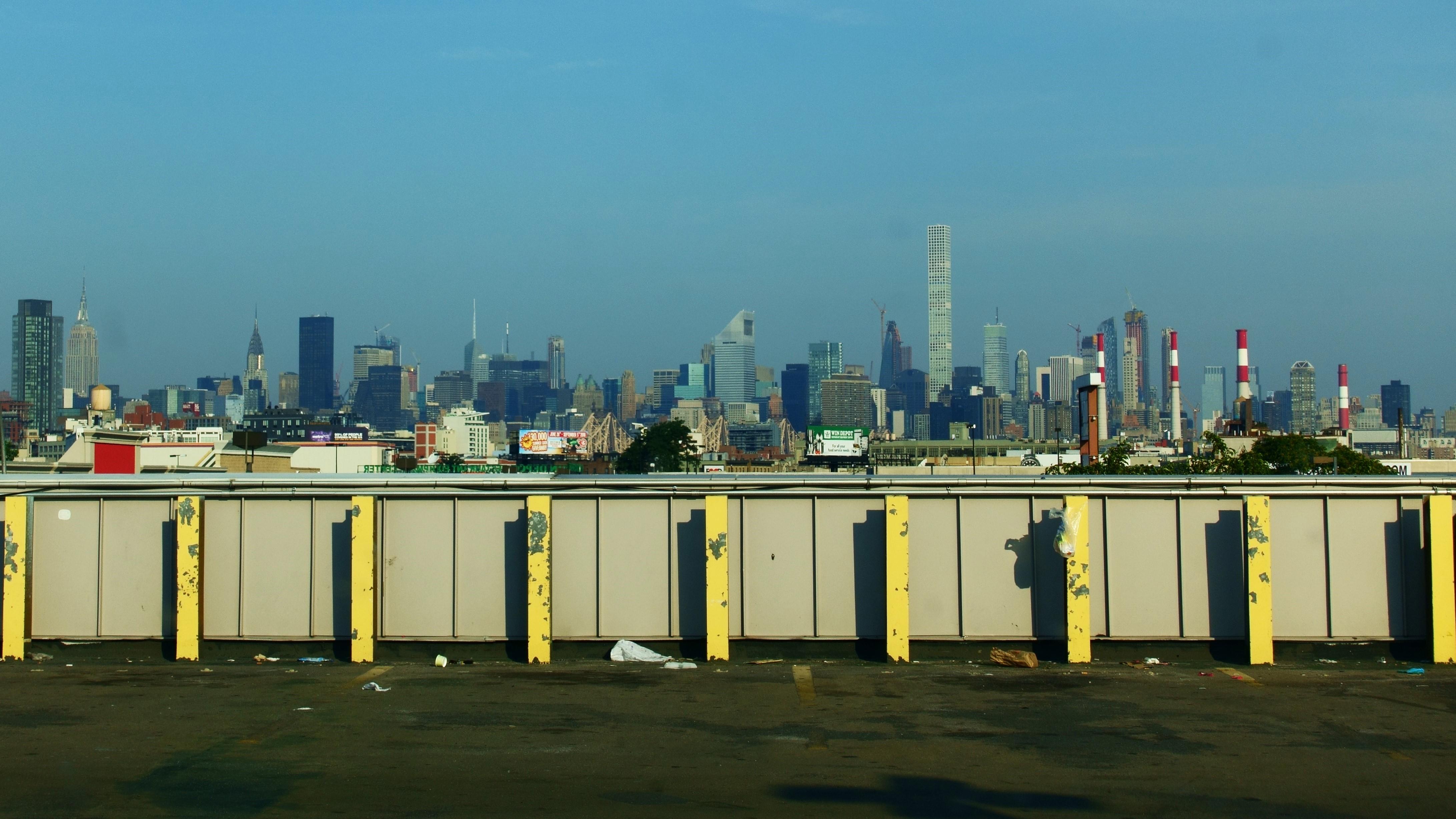 4366x2455 Manhattan Skyline 4K wallpaper
