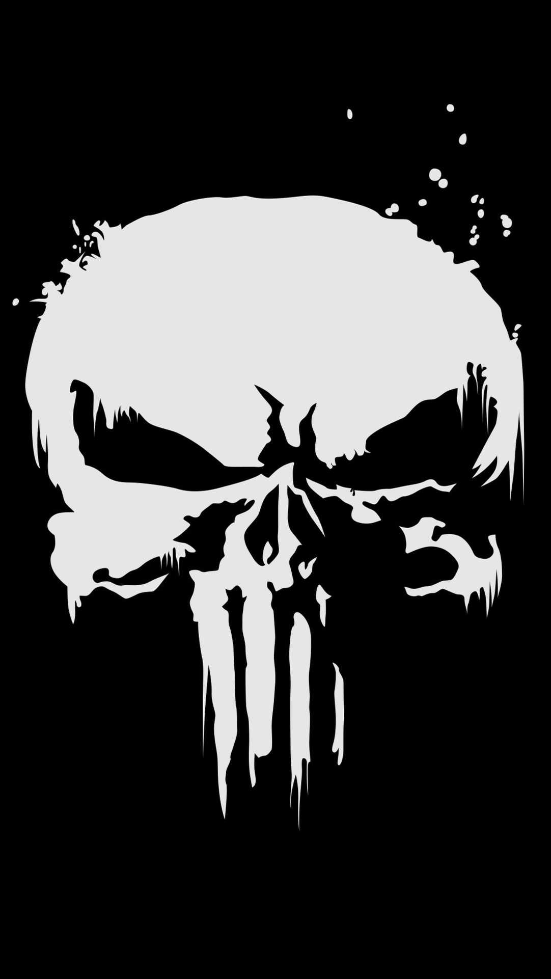 1082x1922 The Punisher Logo 4K HD Wallpaper