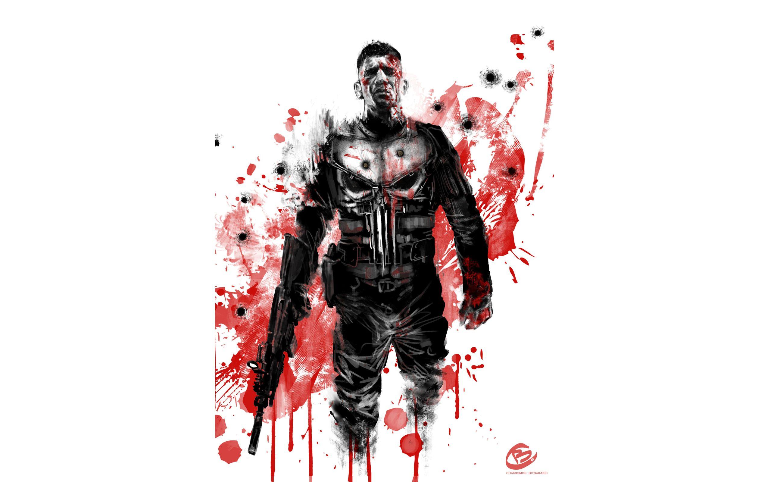 2560x1600 Punisher 4K Art 2560x1600 Resolution Wallpaper, HD
