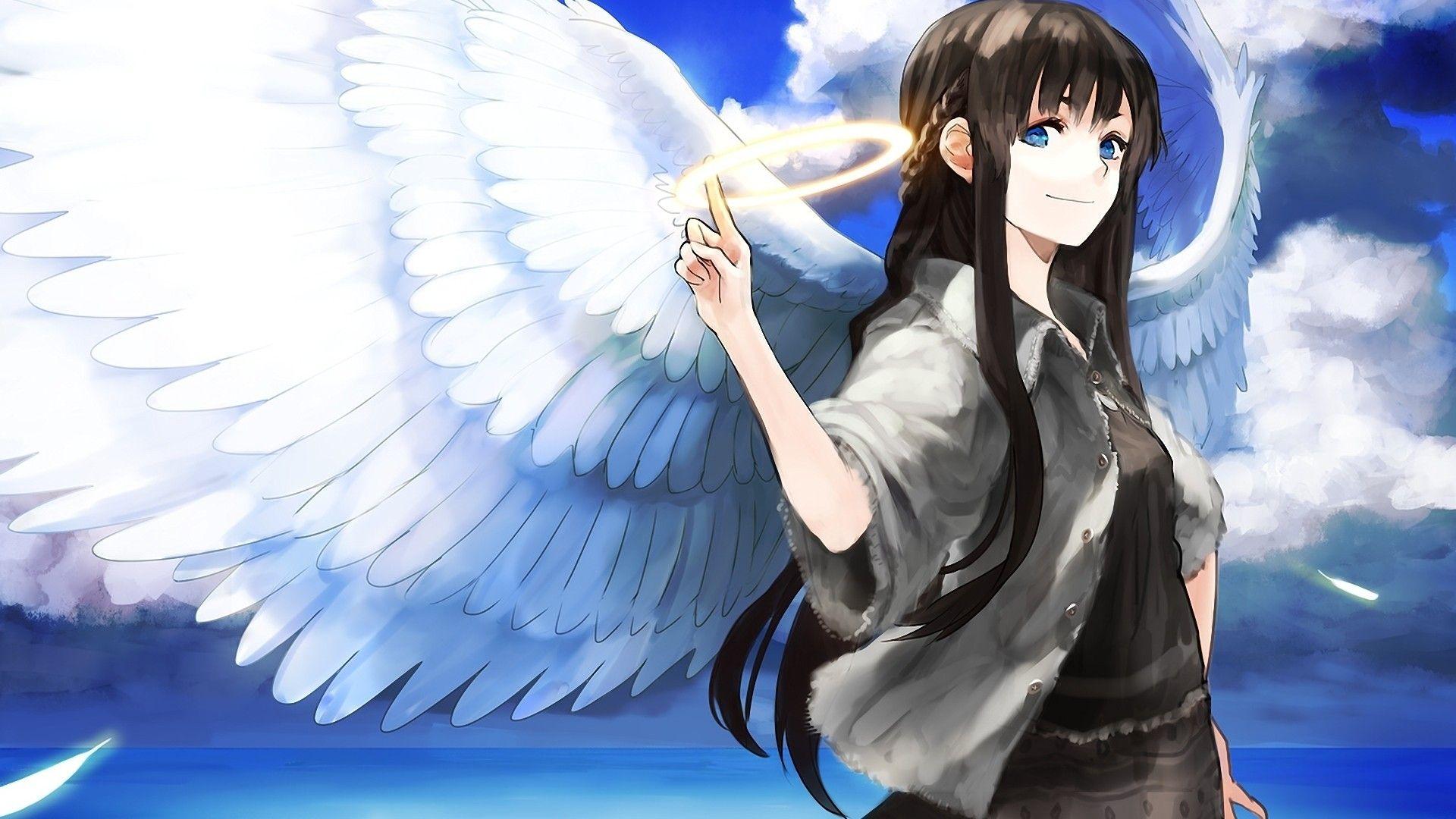 1920x1080 #wings, #original characters, #Haibane Renmei, #angel