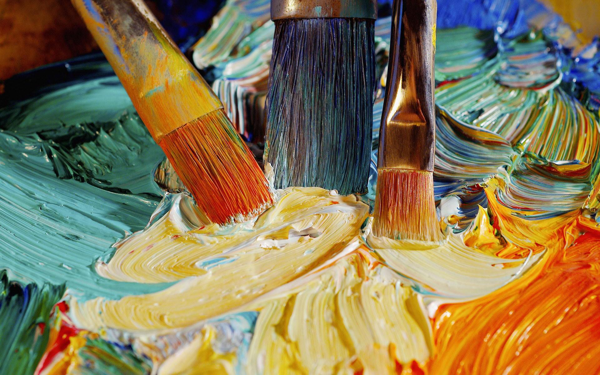 1920x1200 Big Art Brush Wallpaper HD 291 Wallpaper. High Resolution