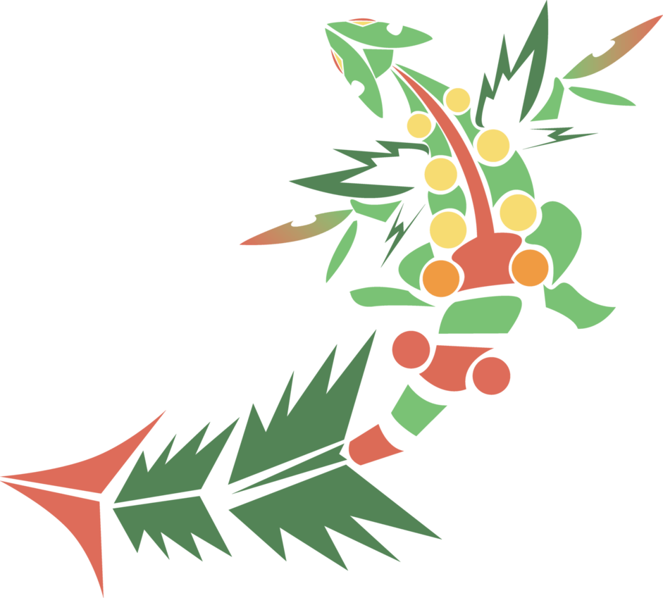 941x849 Tribal Mega Sceptile