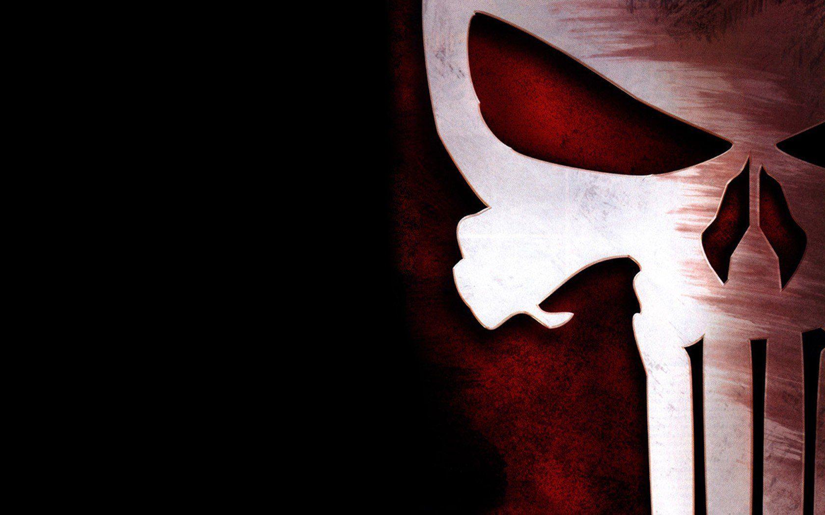 1680x1050 Wallpaper Punisher Skull Logo