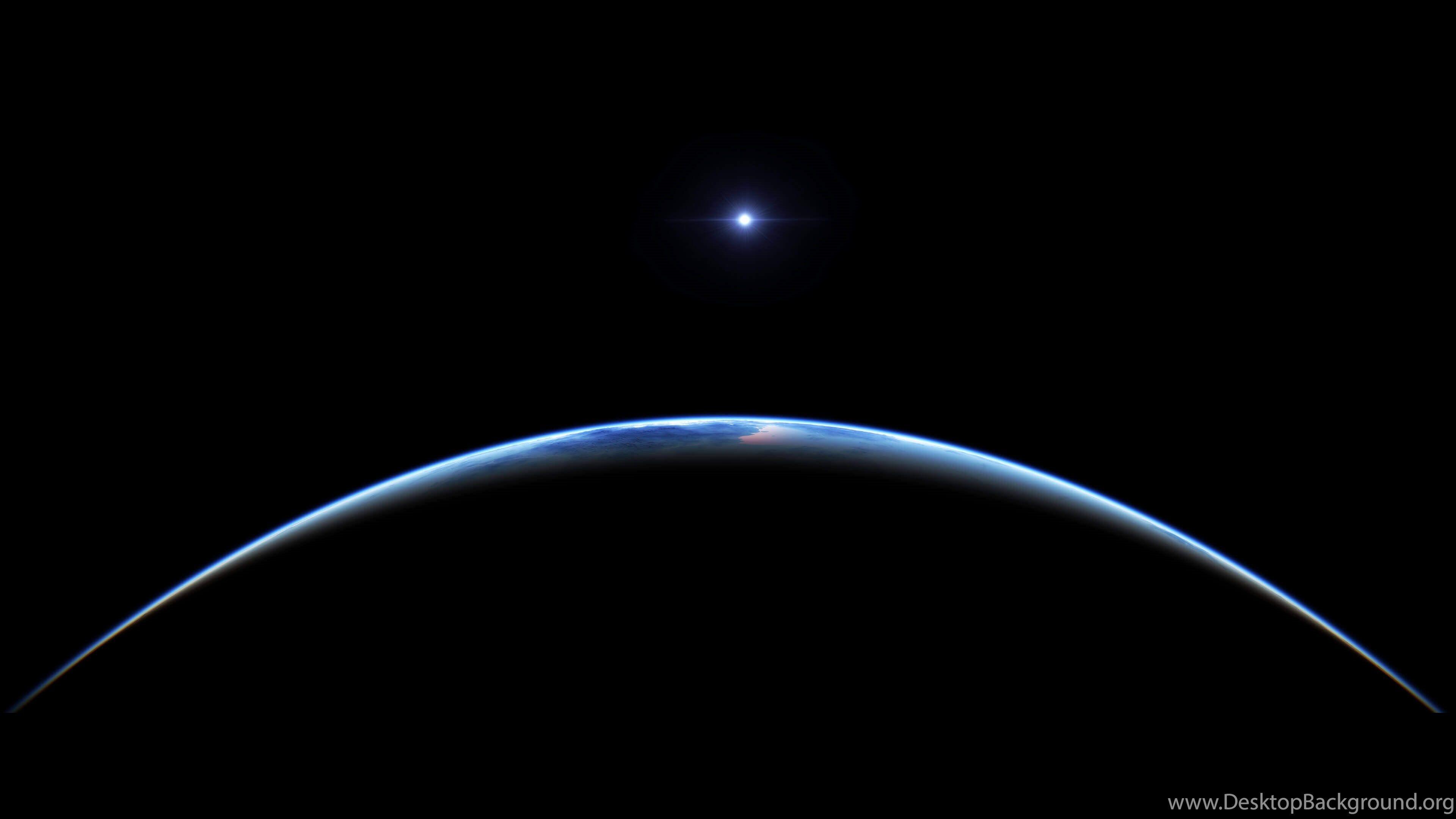 3840x2160 Earth At Night View From Space 4K Wallpaper Desktop Background