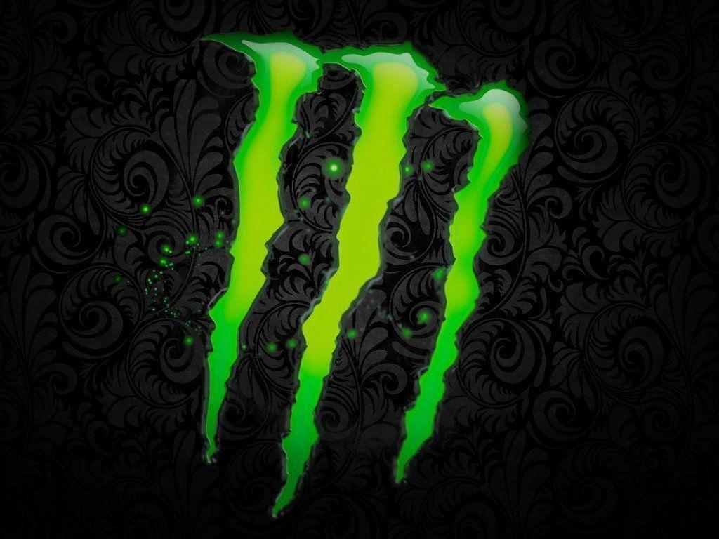 1024x768 Monster Energy Drink Logo Wallpaper