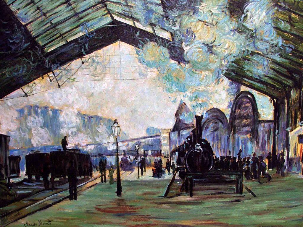 1024x768 Western Paintings : French impressionist painting : Claude Monet