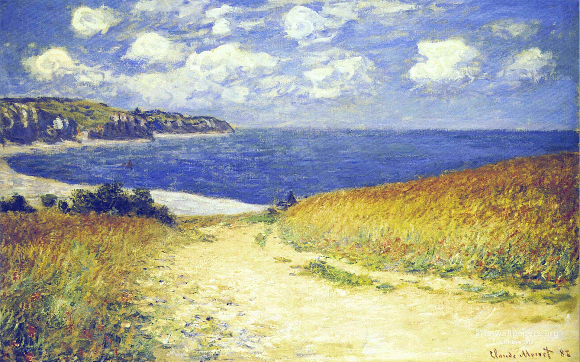 1920x1200 Free download Claude Monet Wallpaper Paintings Desktop Art