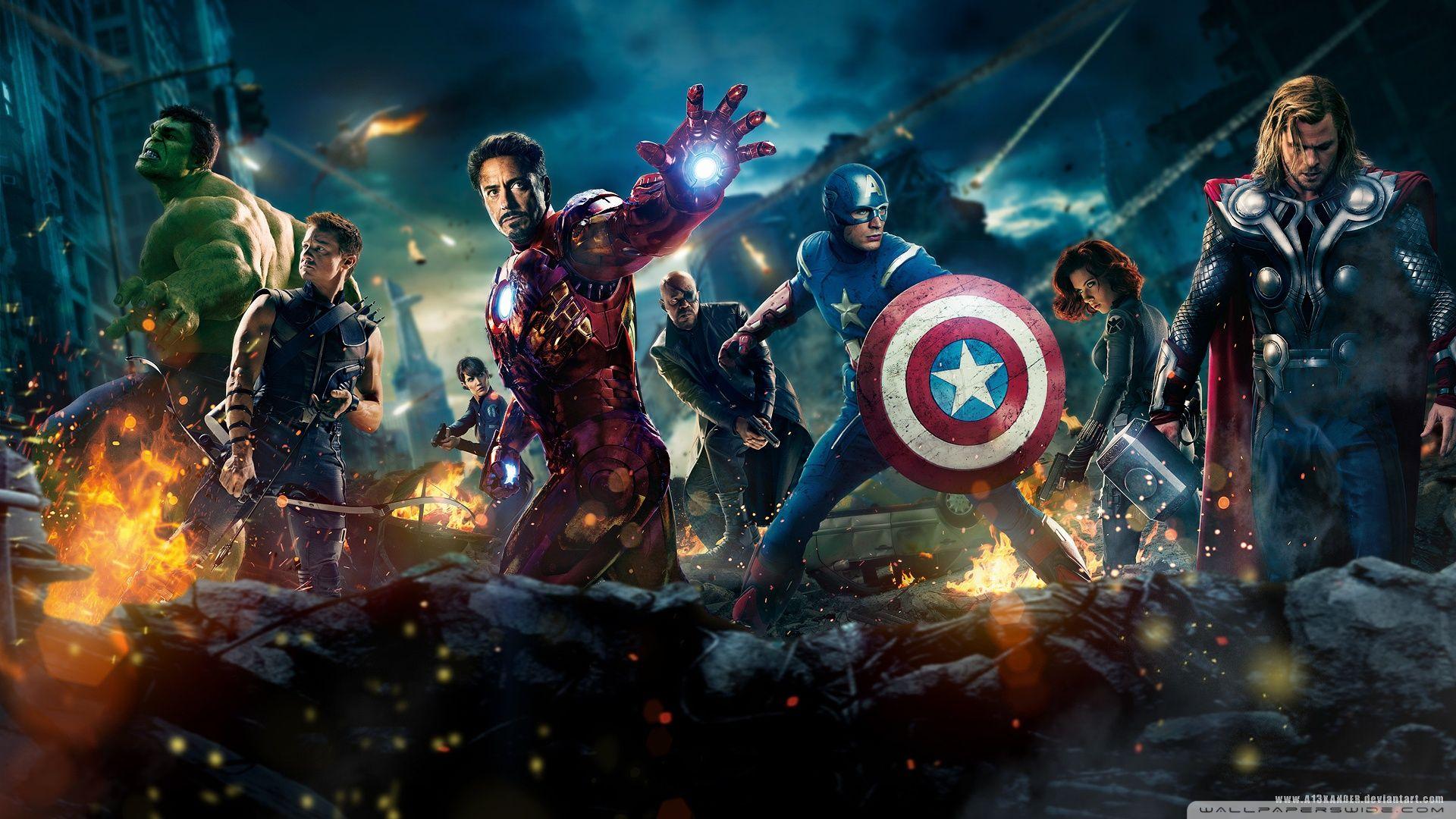 1920x1080 The Avengers ❤ Hình nền máy tính HD 4K cho TV 4K Ultra HD • Máy tính bảng