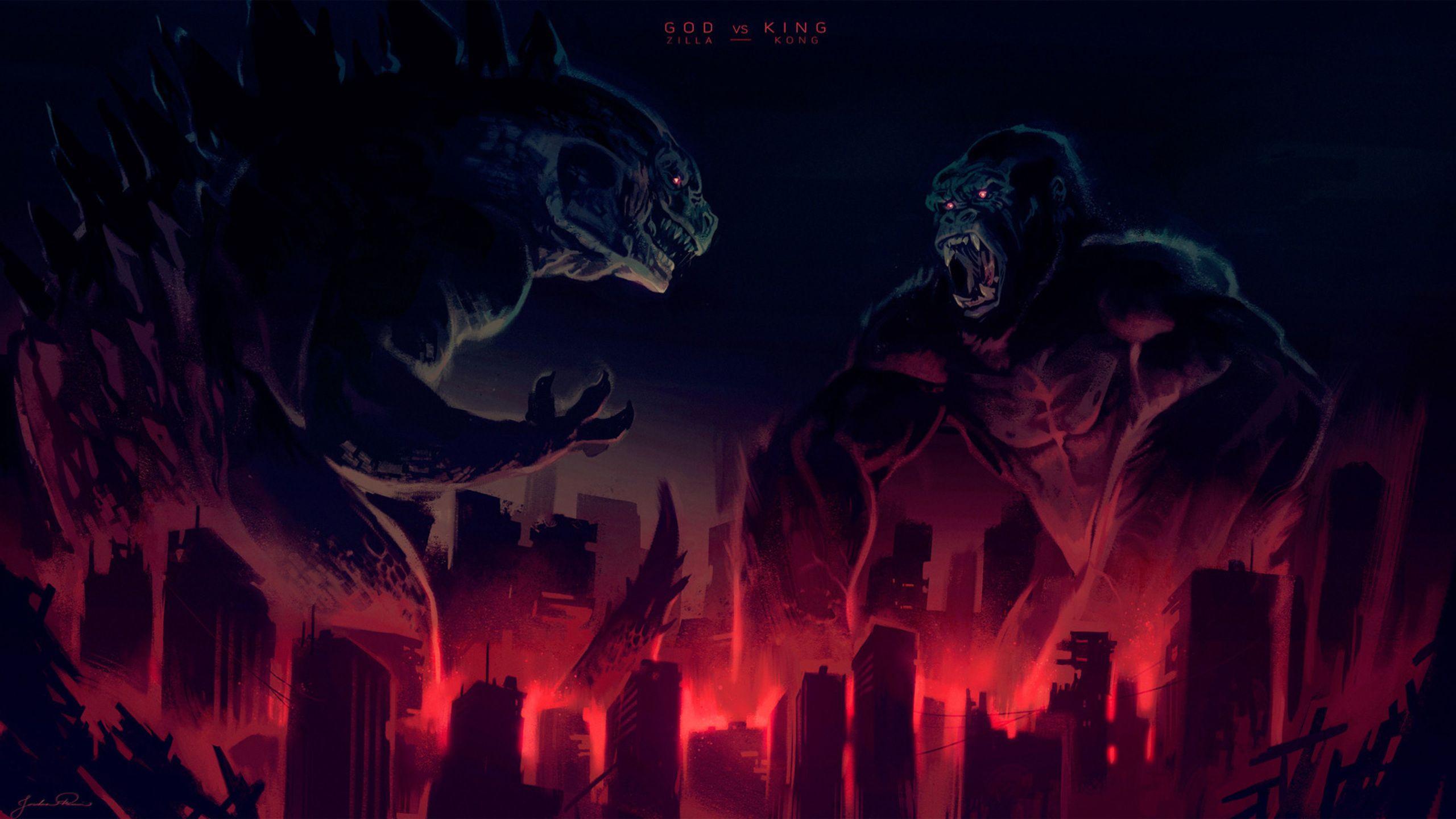 2560x1440 God Vs King 1440P Resolution HD 4k Wallpaper, Image