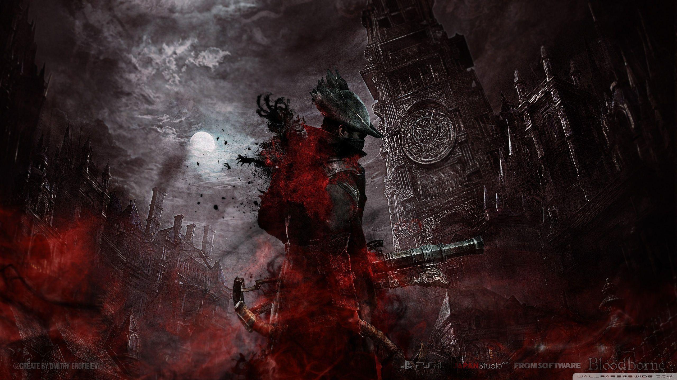2560x1440 Bloodborne Ultra HD Desktop Background Wallpaper for 4K UHD TV