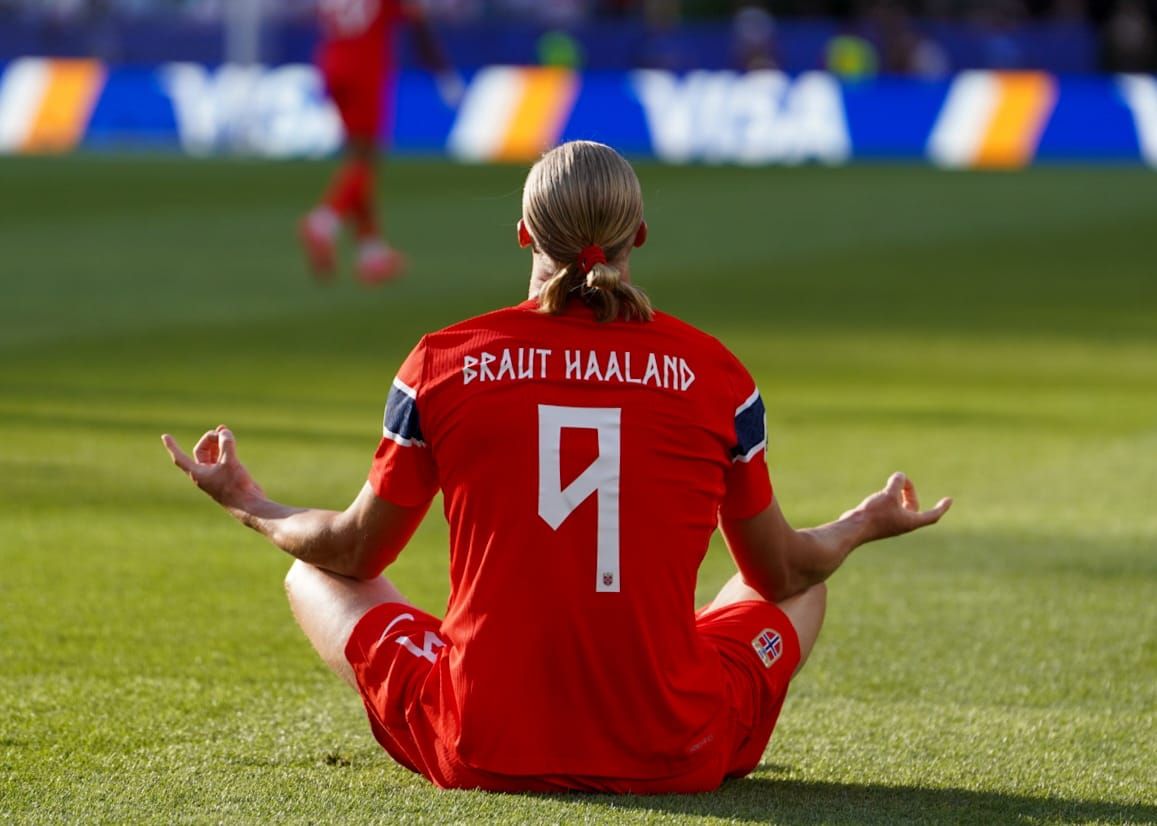 1157x826 Erling Haaland Debut Brace Powers Norway To 4 1 Victory Over Iraq