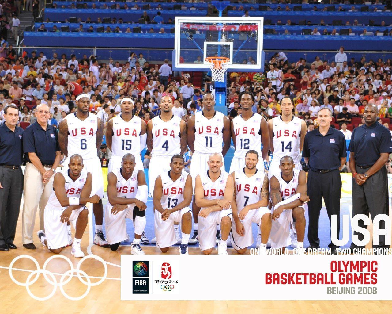 1280x1024 NBA Basketball Teams_dream_team01. Team usa basketball
