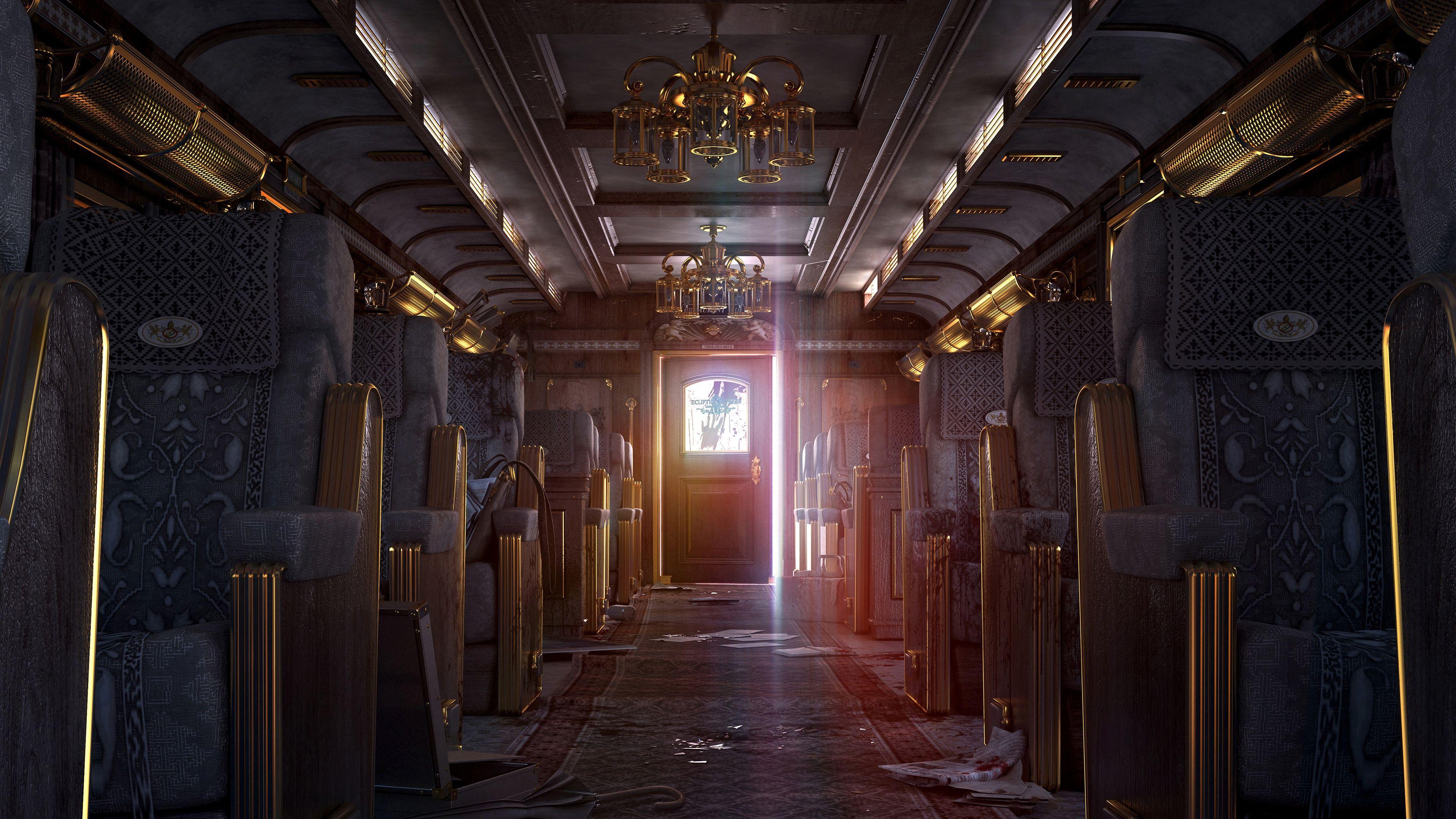 3840x2160 Resident Evil Mansion Wallpaper