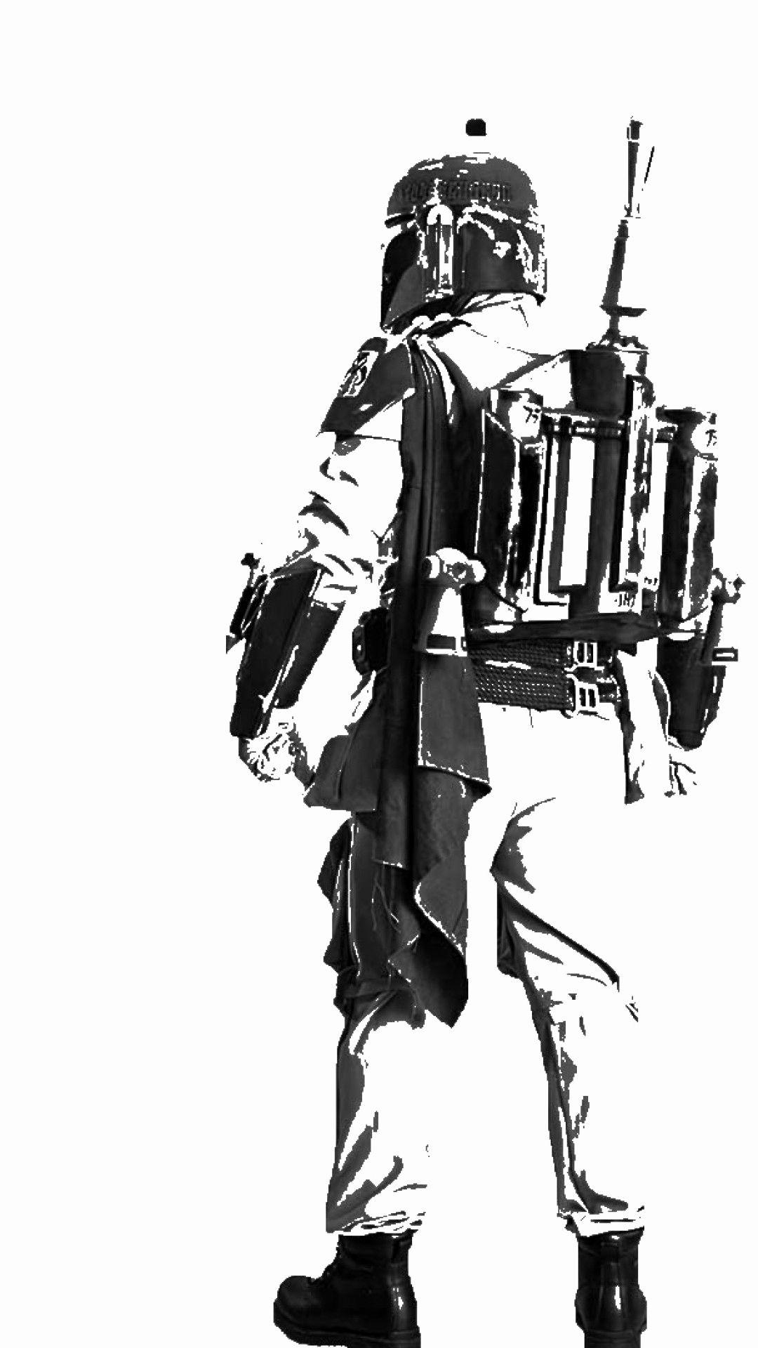 1080x1920 Boba Fett Phone Wallpaper Lovely Boba Fett iPhone Wallpaperafari Inspiration of The Hudson