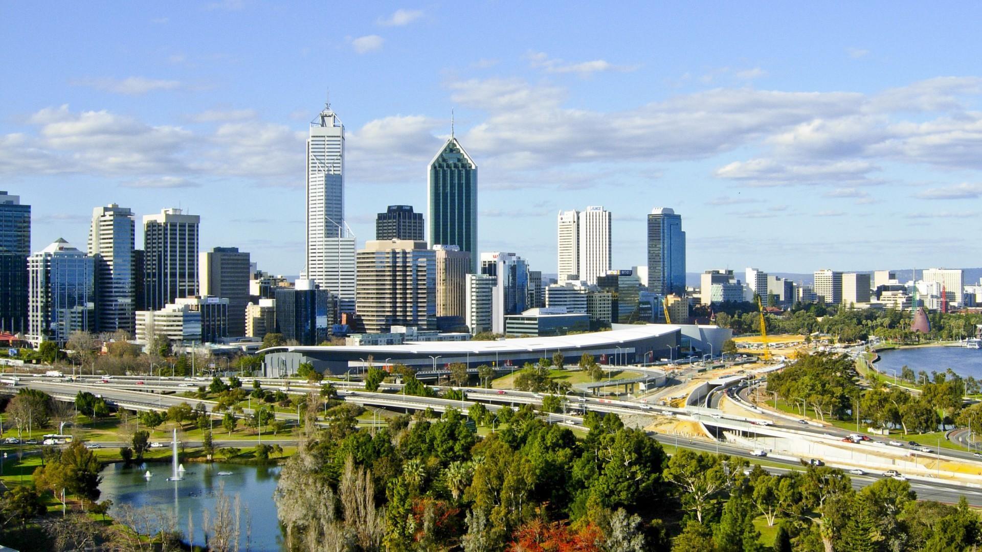 City of Perth in Australia Desktop wallpapers 2560x1600