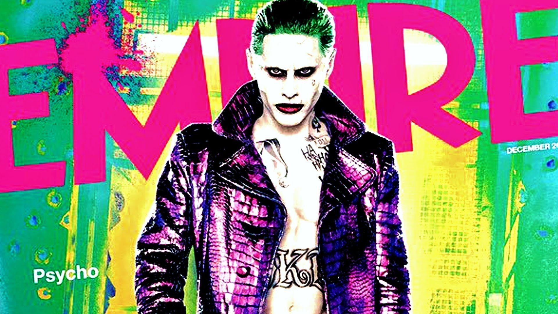 1920x1080 Suicide Squad: New Image Of Jared Leto's Joker From Empire Magazine