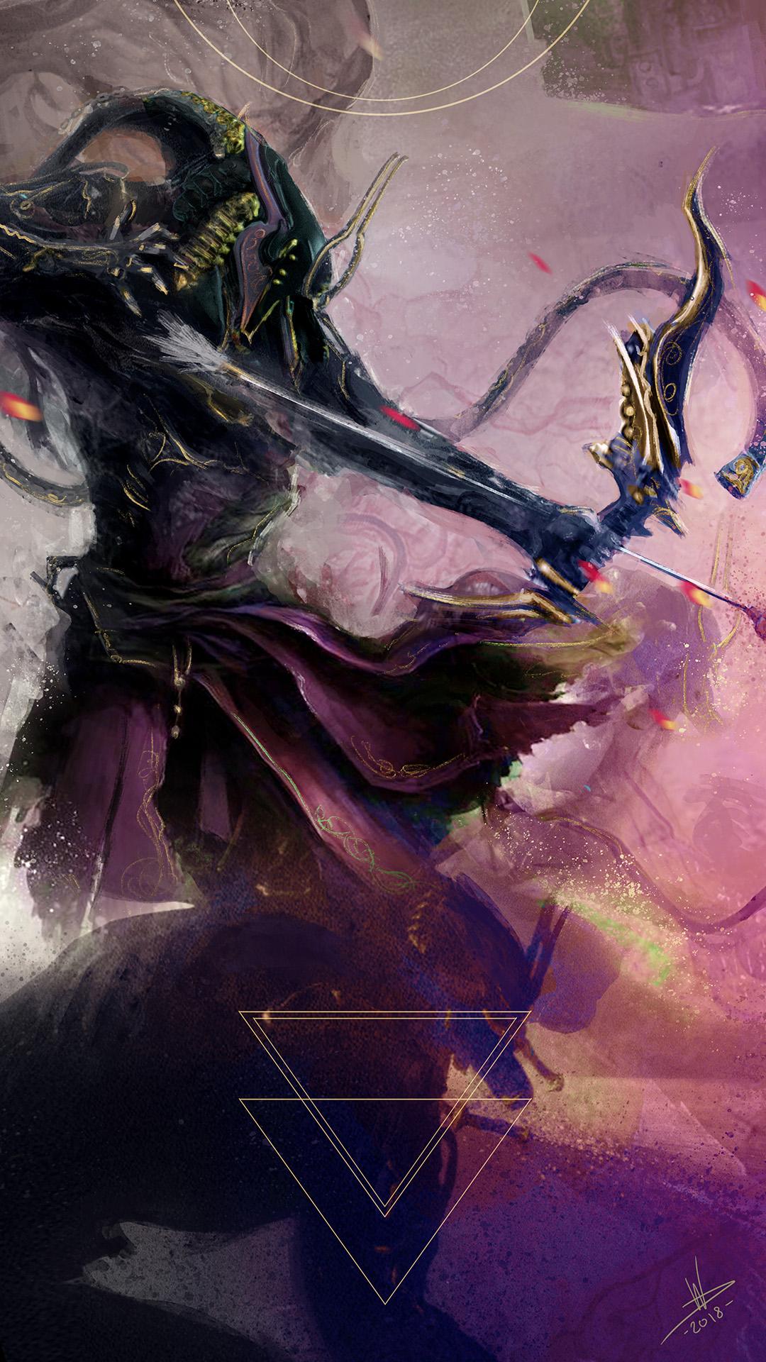 1080x1920 Commission Ash Prime painting