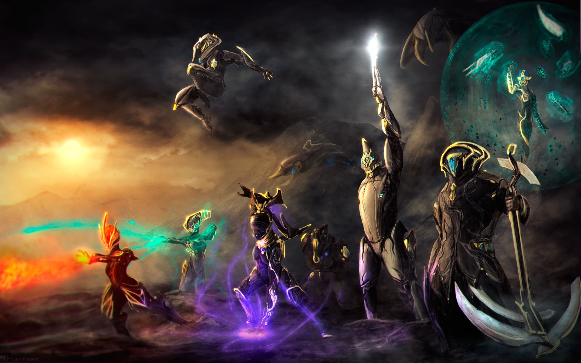 1920x1200 Free Ash Prime (Warframe) 4K Wallpaper & Desktop HD Background for PC