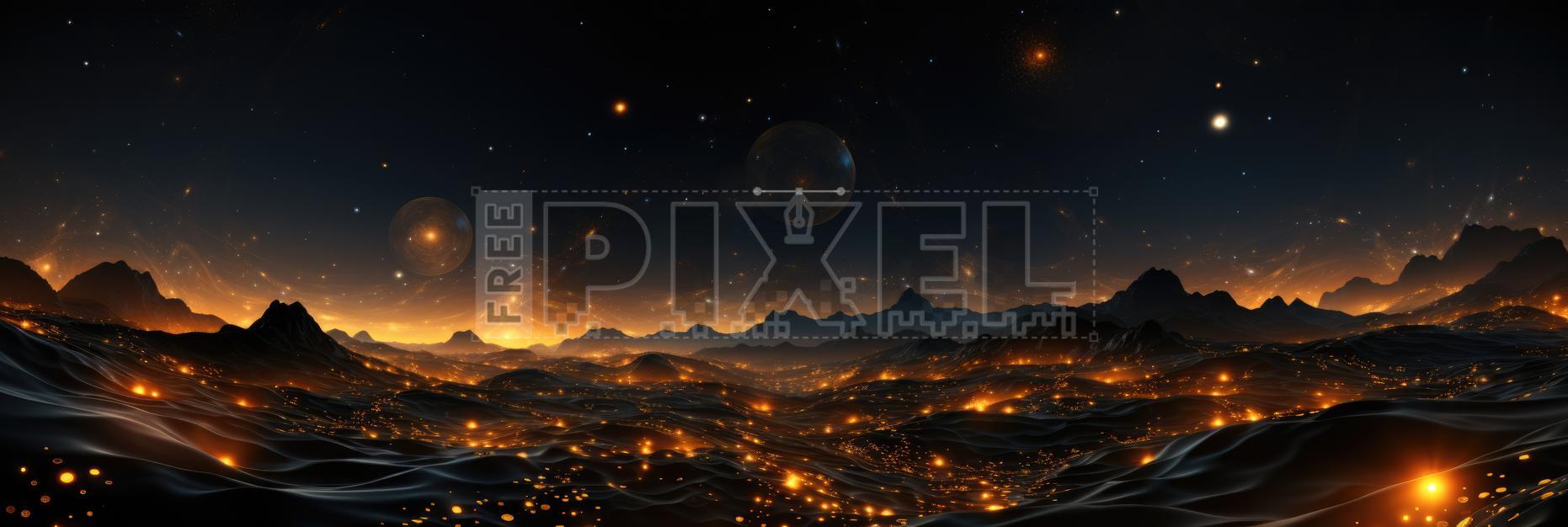 1862x626 Free Photo Night Sky