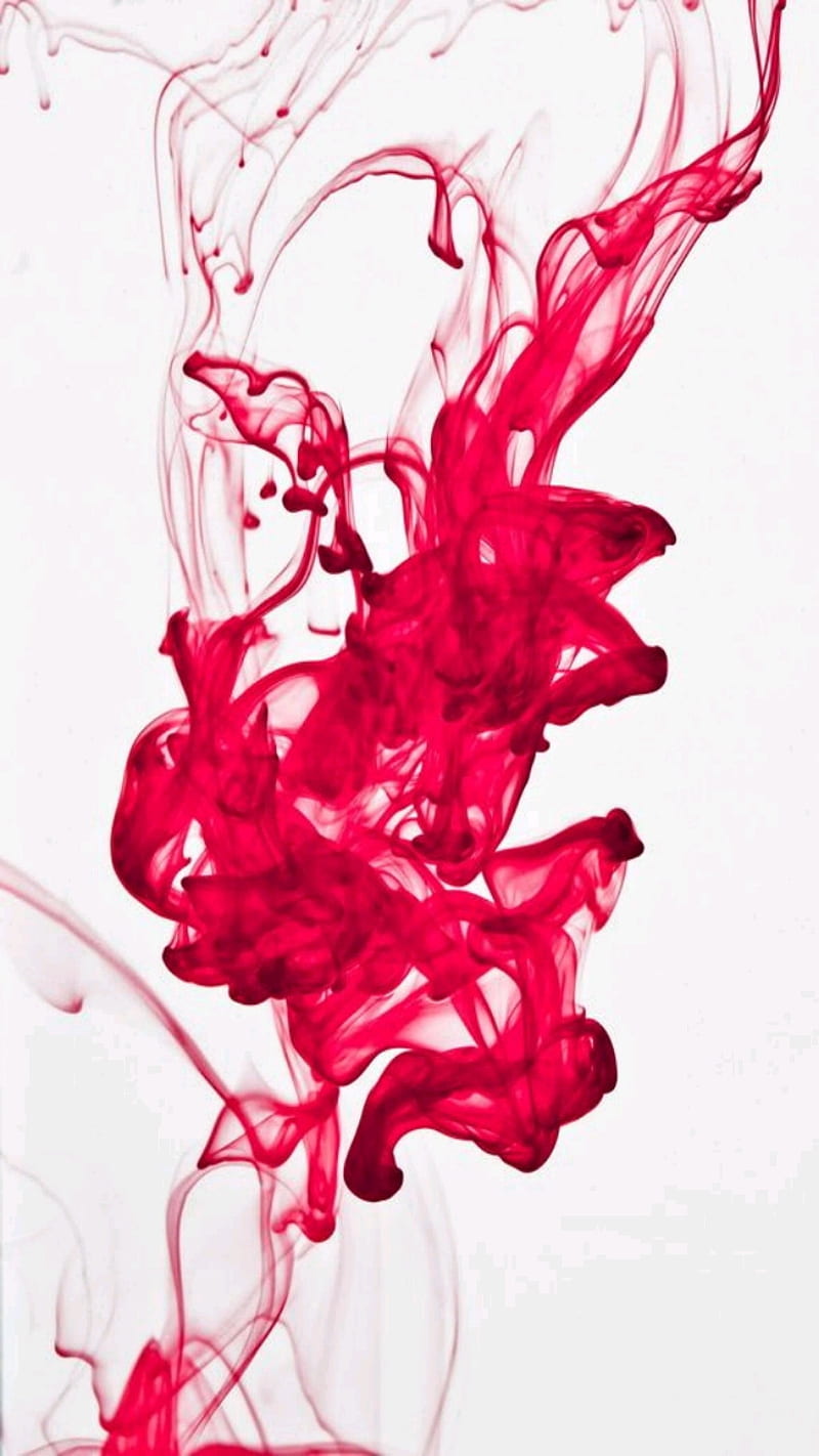800x1422 Red, ink, HD phone wallpaper