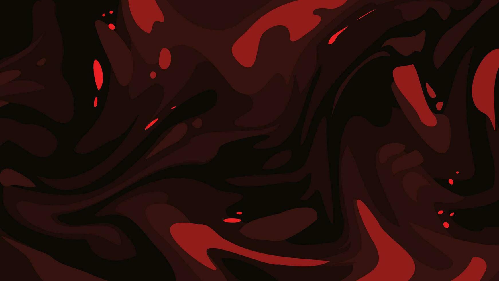 1742x980 Black Red Abstract Ink Wave Vector Wallpaper Background Image