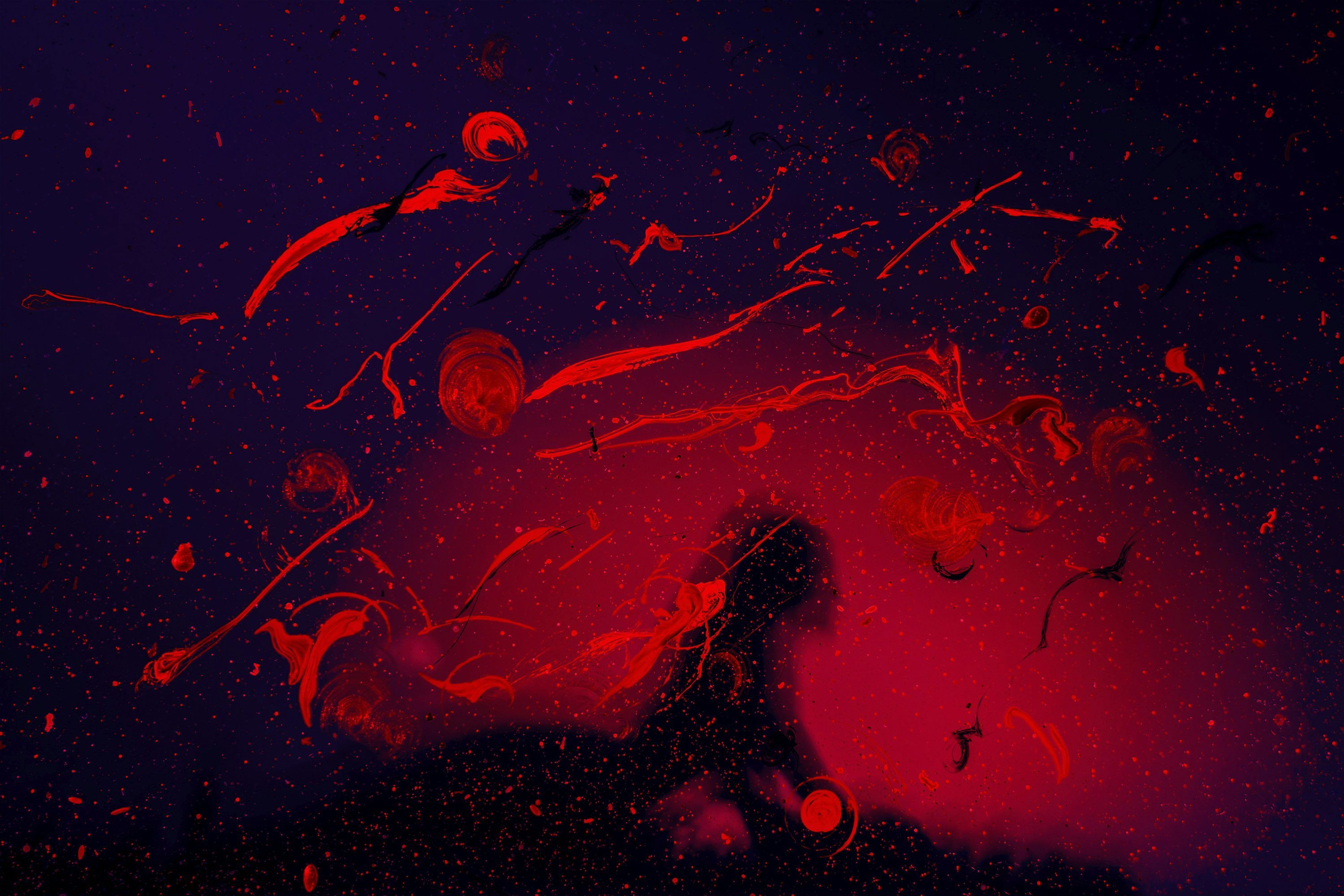 3000x2000 Red Ink Picture. Download Free Image