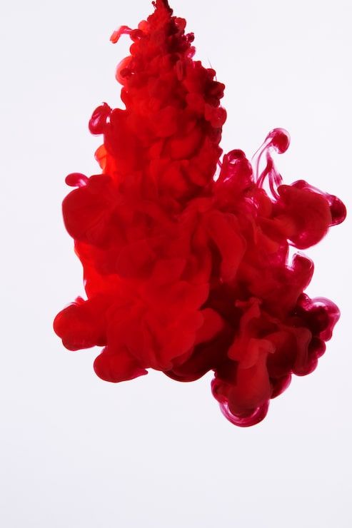 493x740 Water color red Image